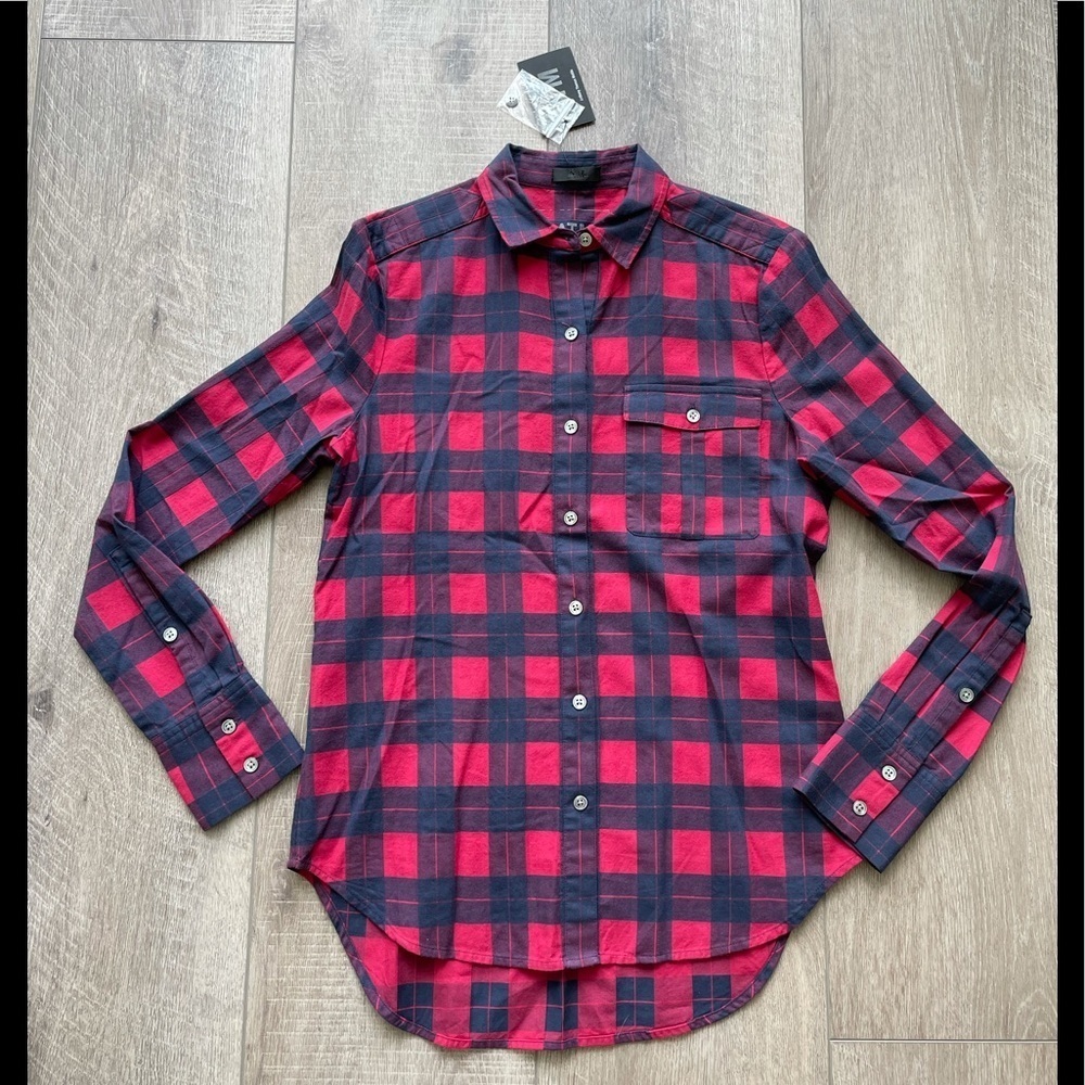 ATM Anthony Thomas Melillo Plaid Shirt